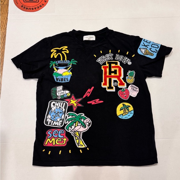 Other - FIRST ROW BLACK‎ Size Medium
CREW NECK SHORT Sleeve FR KEEP COOL SS TEE